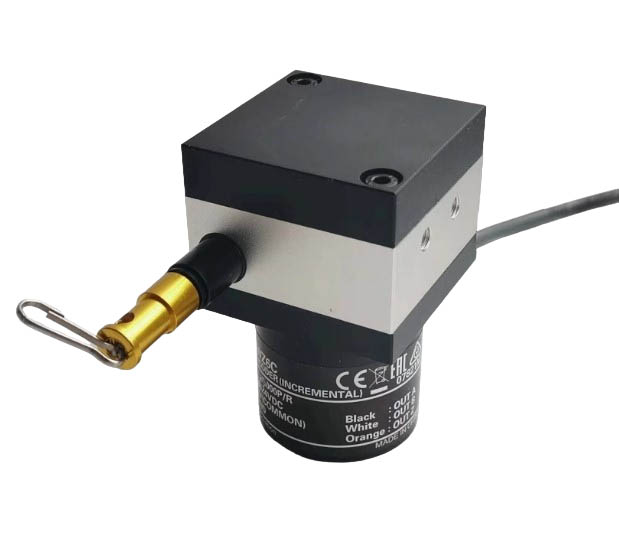 Тросиковый датчик линейного перемещения на энкодере E6B2-CWZ6C 500мм