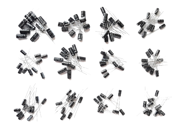 Набор электролитических конденсаторов 1UF-470UF 120шт