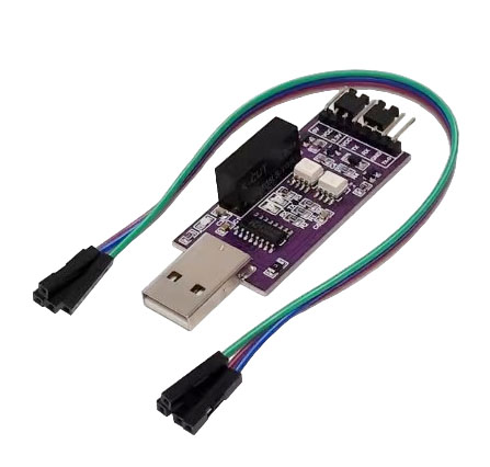 Изолированный преобразователь USB-UART (TTL) на CH340