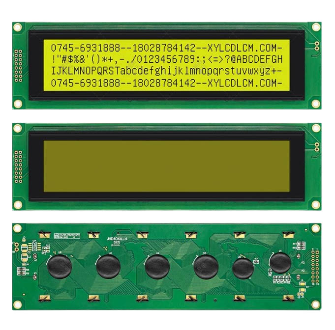 LCD дисплей 4004А символьный с зеленой подсветкой (5 Вольт)