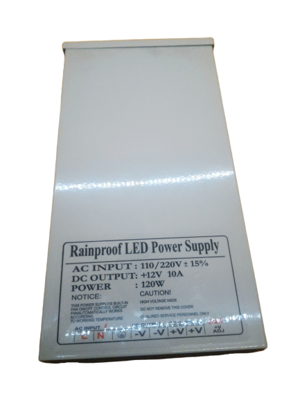 Блок питания AC-DC Rainprof 12V,10A (226 х 115 х 49.5 мм)