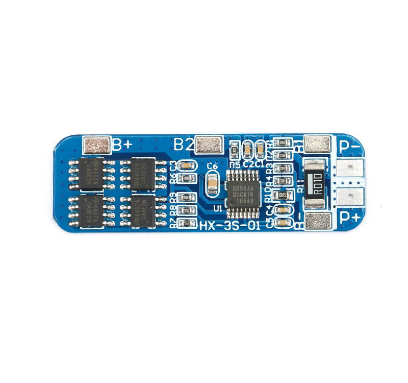 Плата контроля заряда/разряда BMS 3S, 10A , 11.1V