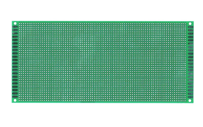 Плата для прототипирования односторонняя 10*22см