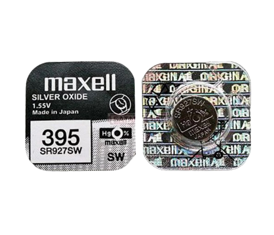 Батарейка Maxell SR927SW (395), 1.55V (AG7)