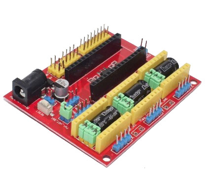 Плата расширения CNC Shield v4.0 для Arduino NANO