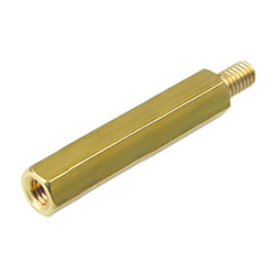 Стойка латунная мама-папа M3 x 30+6mm, PCHSN-30