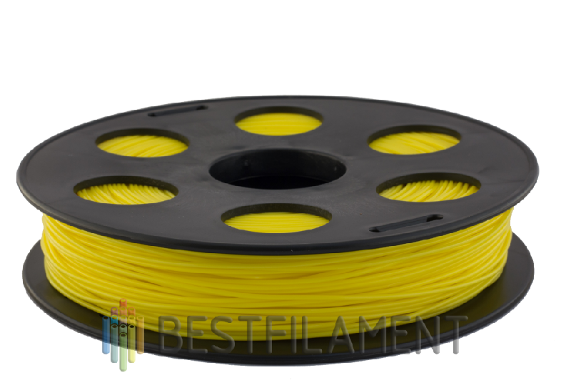 Желтый Bflex пластик Bestfilament для 3D-принтеров 0.5 кг (1,75 мм)