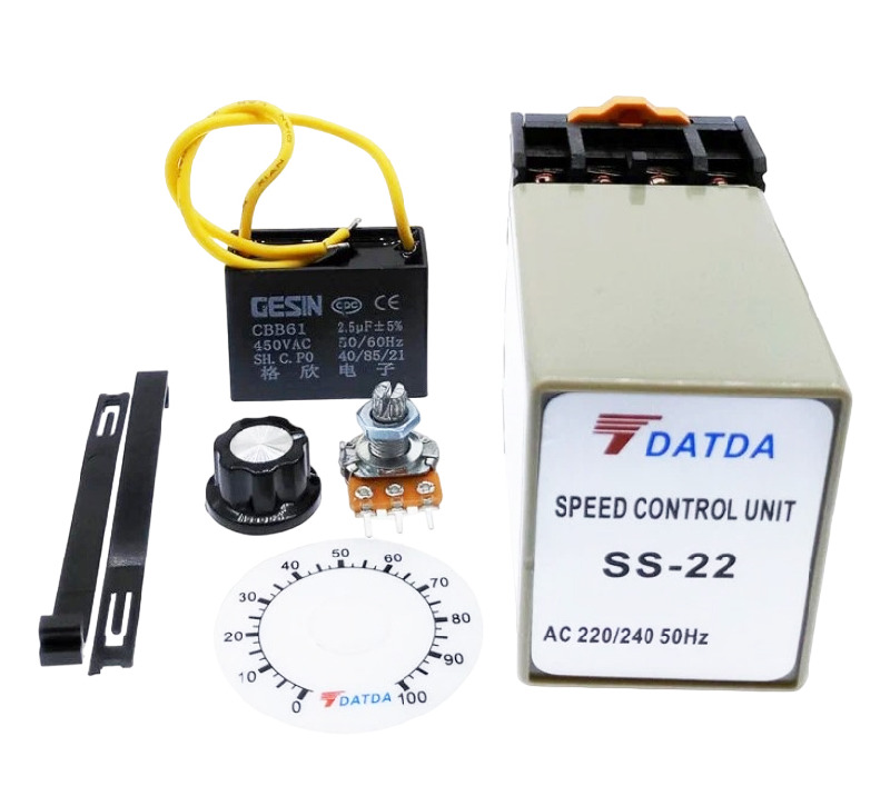 Контроллер асинхронного двигателя SS-22 с фазосдвиговым конденсатором