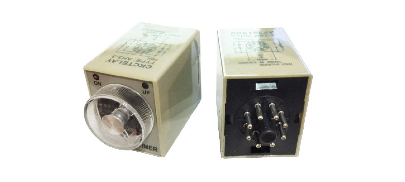 Реле времени CKC AH3-3 (1S) 5A, 220V