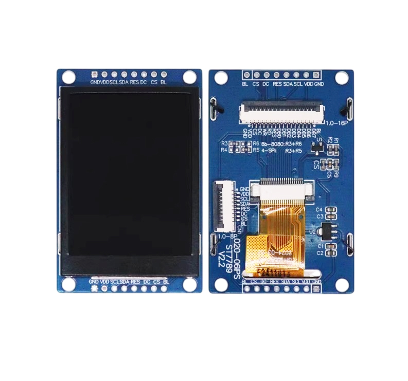 Дисплей TFT 2.0" 240*320（RGB）на ST7789 V2.2 (SPI, I2C)