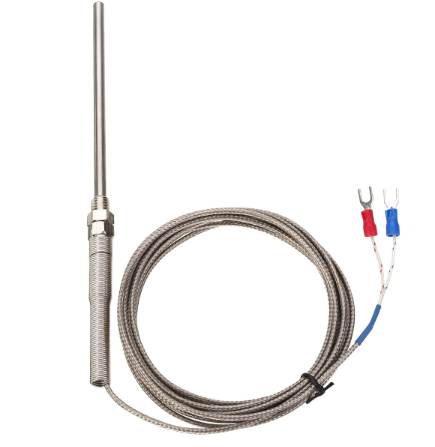 Термопара тип K (0~400°C), M8 - 50мм, провод 3 метра