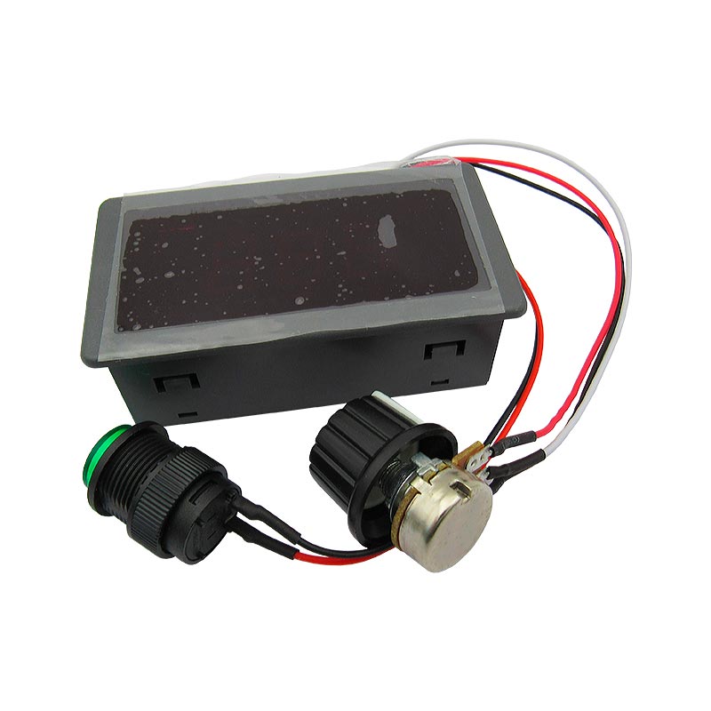 ШИМ регулятор оборотов CCM5D, DC 6-30V, 5А с переключателем направления  (цифровой)