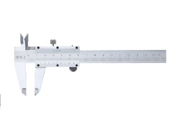 Штангенциркуль механический металлический 0-150мм (0,02)