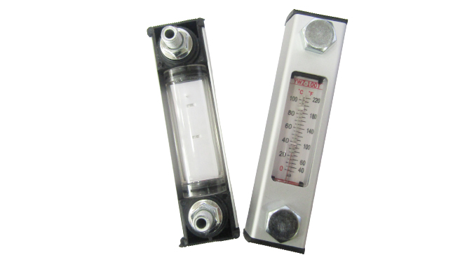 Указатель уровня жидкости с визуальным термометром YWZ-100T