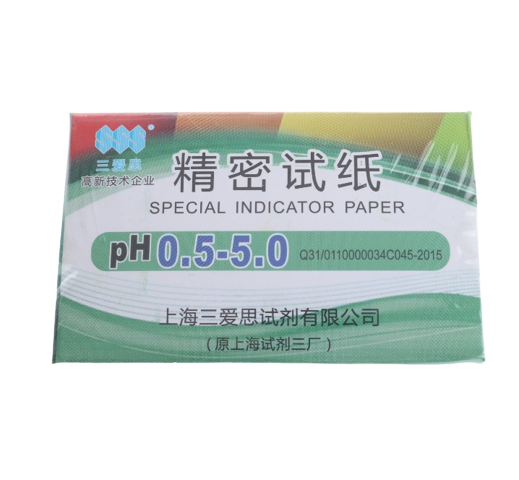 Лакмусовая бумага PH 0.5-5.0 (80 полосок)