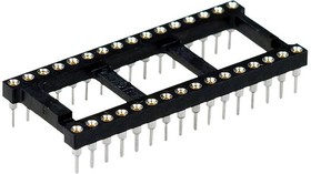 IC  каретка для микроконтроллера DIP 32 широкая