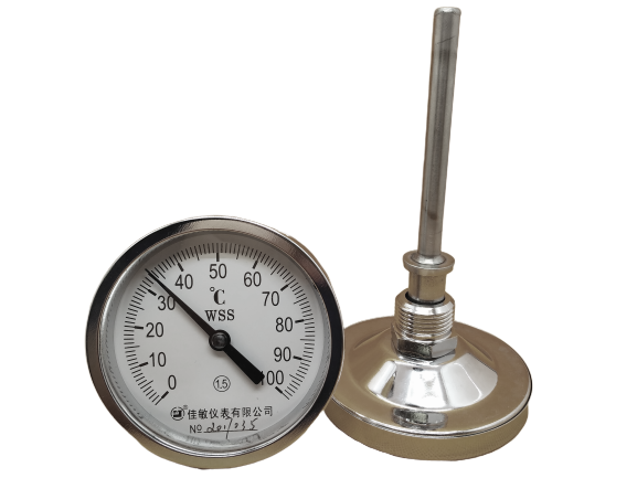 Биметаллический термометр WSS - 401, 0~100°C (L=100MM)