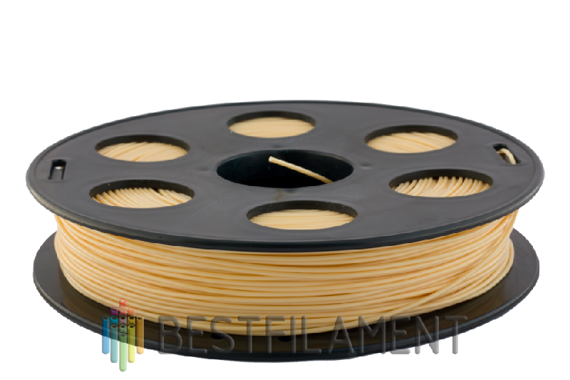 Кремовый PLA пластик Bestfilament для 3D-принтеров 0,5 кг (1,75 мм)