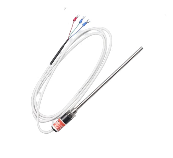 Термометр сопротивления из нержавеющей стали WZPT-03  PT100, L300mm M12 (0~300°C)