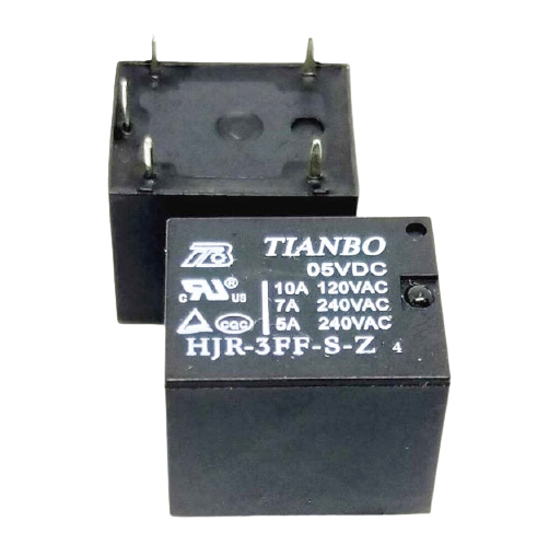 Электромагнитное реле TIANBO HJR-3FF-S-Z 05VDC, 7A, 240VAC