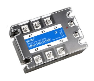 Трехфазное реле BERM-3 032 38 25A, 25A (AC-AC)