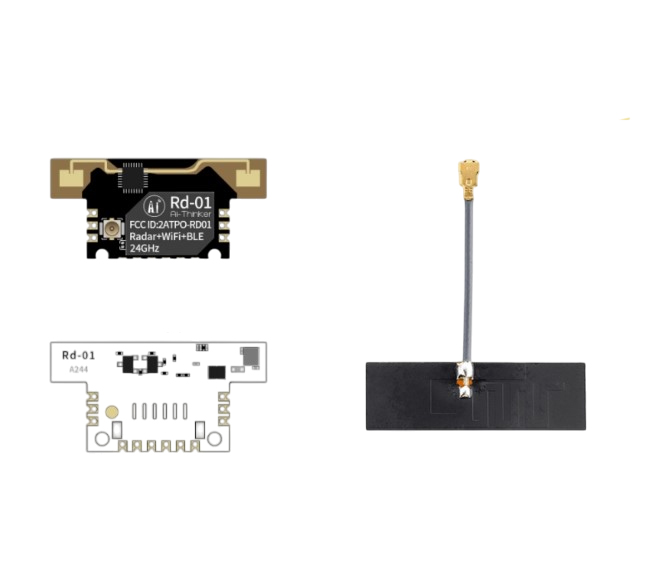 Радиолокационный модуль обнаружения присутствия человека Rd-01 (24 ГГц) с Wi-Fi и Bluetoo