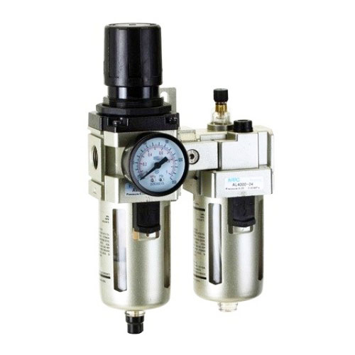 Блок подготовки воздуха AC3010-03(AW3000-03 + AL3000-03) (фильтр - регулятор, лубрикатор масла)