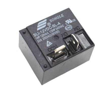 Электромагнитное реле SLI-12VDC-SL-A, 30A, 250VAC, 30VDC