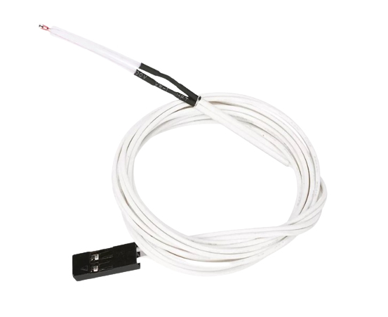 Датчик температуры NTC 100К B3950 2 метра c разъемом Dupount 2 Pin