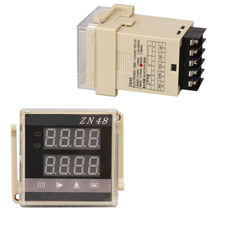 Универсальный измеритель (счетчик импульсов, частотомер, таймер) ZN48,AC 220V