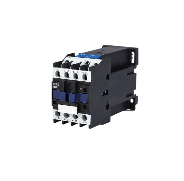 Электромагнитный пускатель CJX2-0901, I=9A, NC, катушка 24VDC