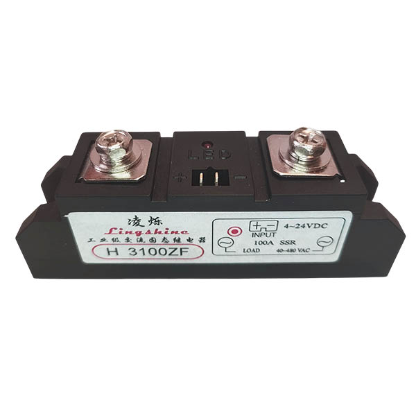Однофазное твердотельное реле H3100ZF, 100A (DC-AC)