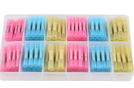 Набор клемм BHT 3 вида, в пластиковых ячейках