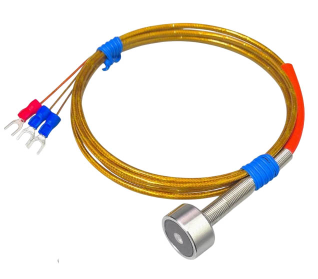 Термометр сопротивления магнитный WZPT-CT-KN320PK, тип PT100 (-60~350°C), провод 2м