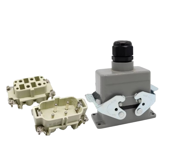 Разъем промышленный HDC-HSB-004-2-PG16 (мама-папа)