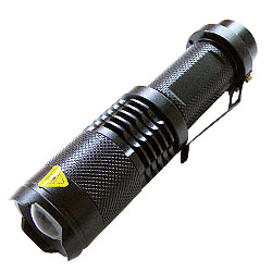 Фокусируемый фонарь 900 люмен на CREE XM-L T6 (5 режимов)