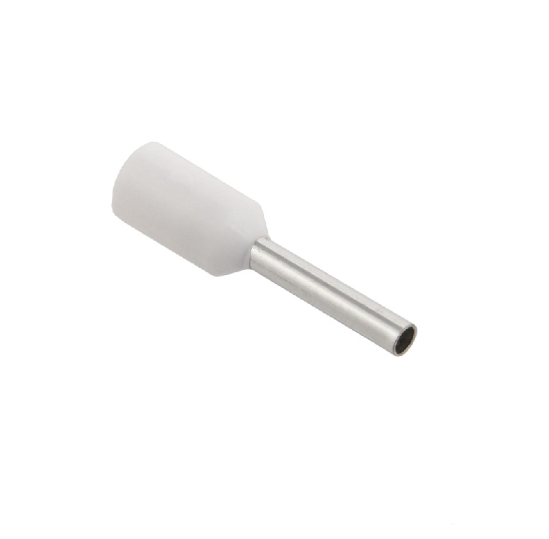 Наконечник-гильза E0508 для провода D 0.5 L-8 mm (белый)