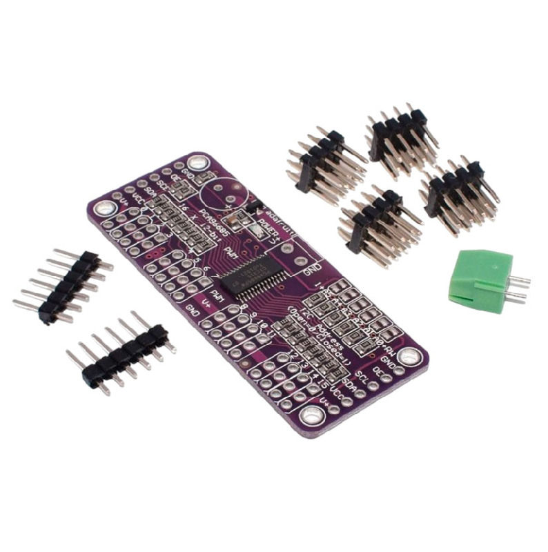 ШИМ контроллер PCA9685 16 каналов (нераспаянный)