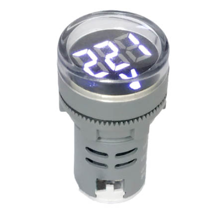 Вольтметр AD16-22DV AC60-500V, белый