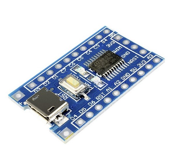 Плата разработчика на STM8S103F3P6 micro USB