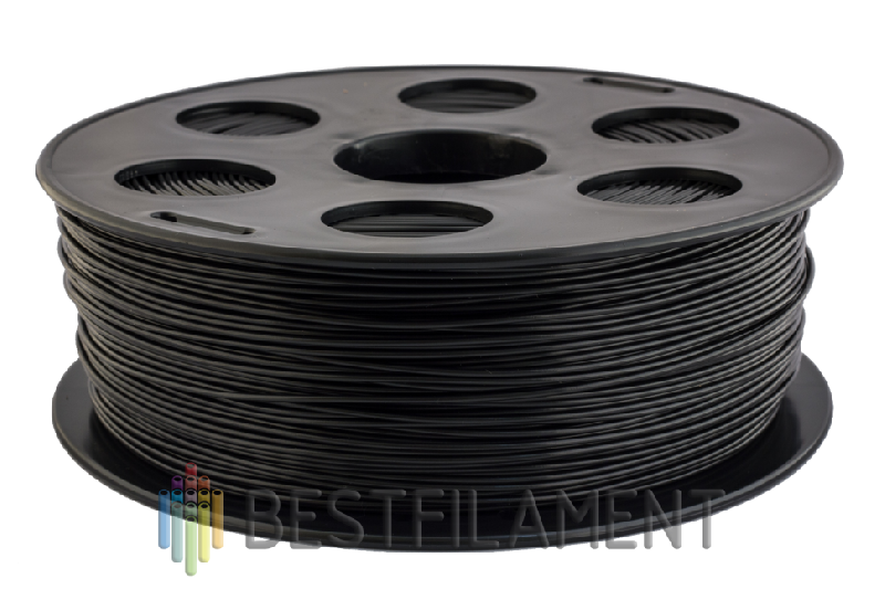 Черный ABS пластик Bestfilament для 3D-принтеров 1 кг (2.85 мм)