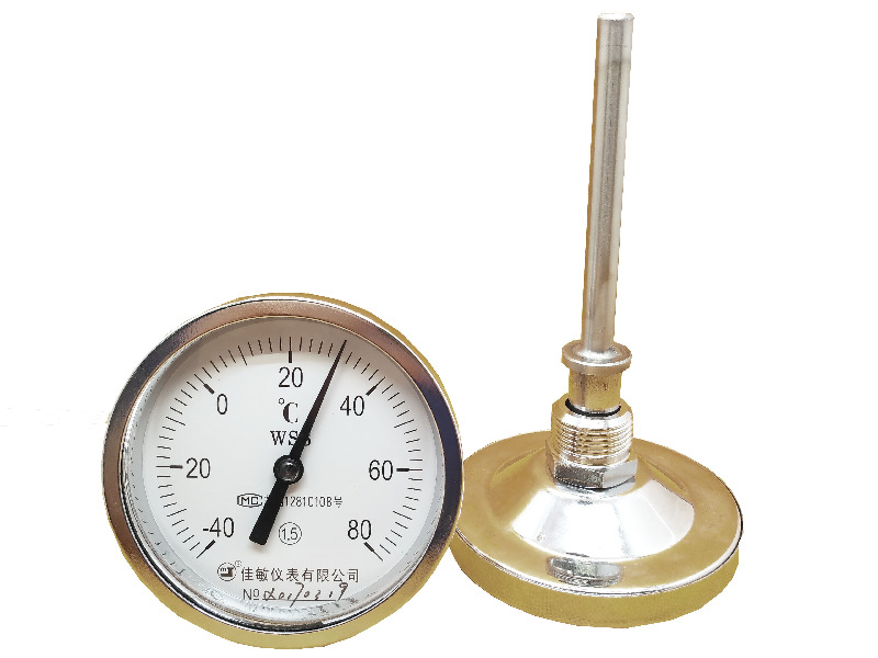 Биметаллический термометр WSS - 401, -40~80°C (L=100MM)