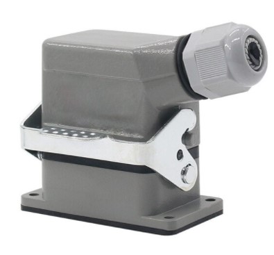 Разъем промышленный HDC-HE-006-1L (мама-папа)