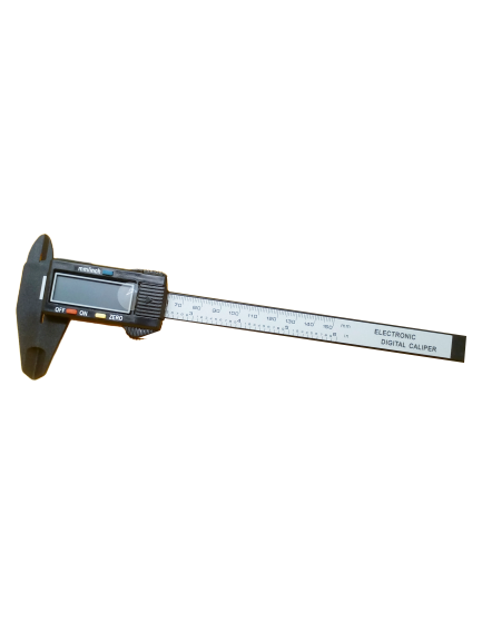 Штангенциркуль цифровой пластиковый 0-150мм (1.7")