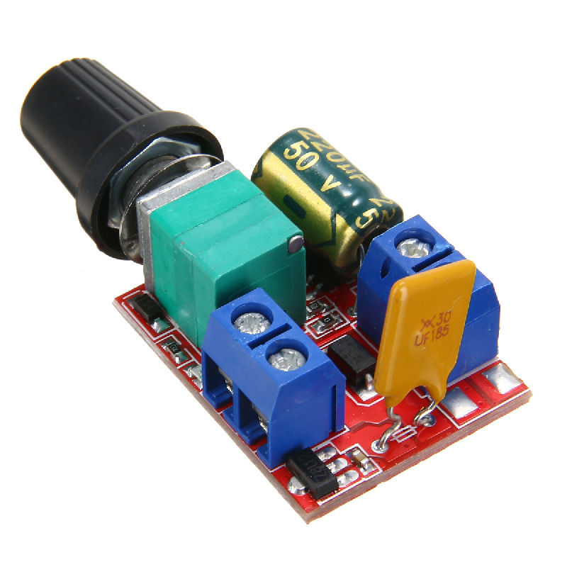 ШИМ регулятор скорости двигателя ZS-X4B, 3-35V, 5 A