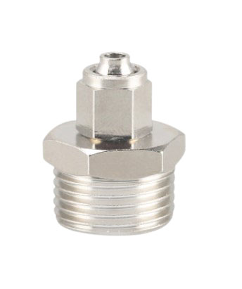 Коннектор пневматический PС8 8мм - 3/8