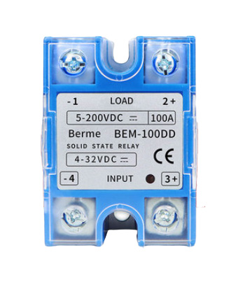 Однофазное твердотельное реле Berme SSR-100DD (DC-DC)