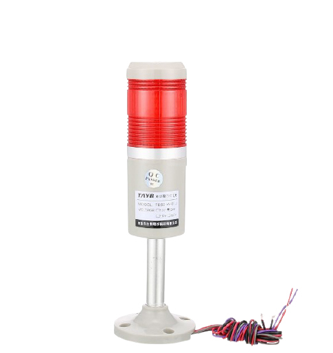 Одноцветная мигающая сигнальная башня TB50-1W-D 220V