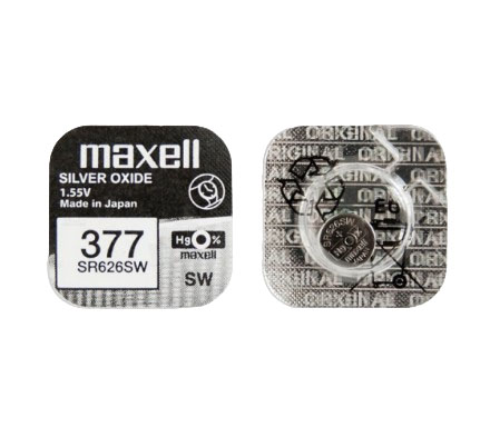 Батарейка Maxell SR626SW (377), 1.55V (AG4)