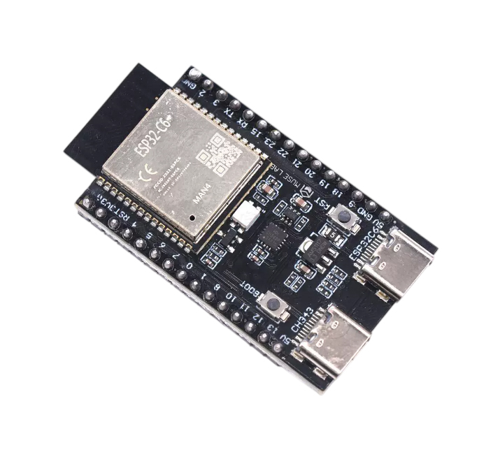Плата ESP32-C6-N8 с двумя type-C